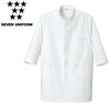AA380 7分袖コート SEVEN UNIFORM セブンユニフォーム SS～3L ナノツイル ポリエステル65%・綿35%