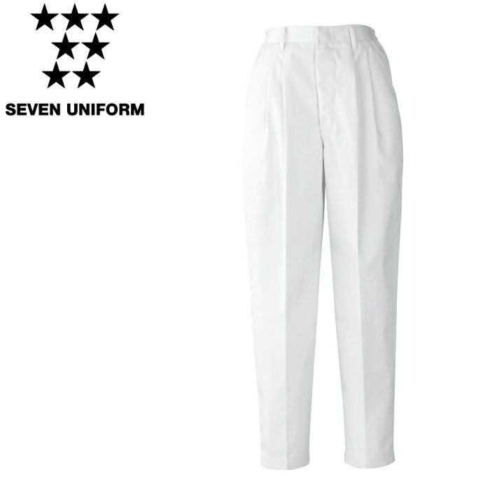 AL436 ツータックパンツ［後ゴム入］ SEVEN UNIFORM セブン
