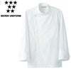 BA1044 ドレスコックコート SEVEN UNIFORM セブンユニフォーム S～4L 超長綿ツイル 綿100%