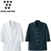 BA1073 7分袖コート SEVEN UNIFORM セブンユニフォーム SS～3L タッサー ポリエステル90%・綿10%