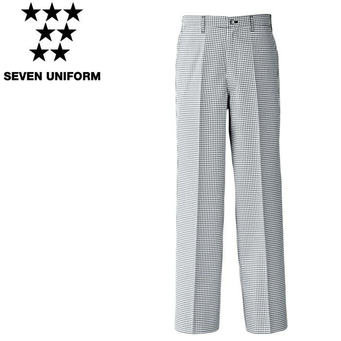 BL1475 スラックス SEVEN UNIFORM セブンユニフォーム 70～105 後染め