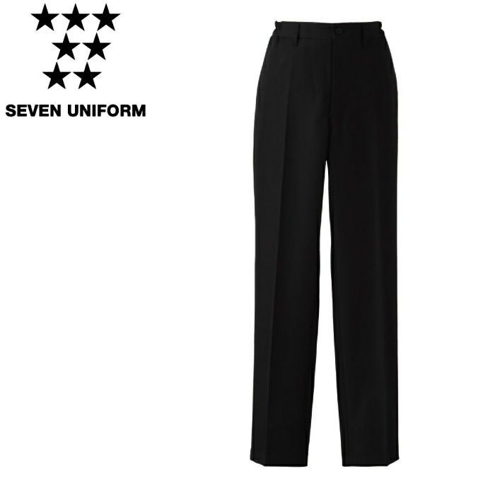 WL1481 ノータックパンツ［脇ゴム入］ SEVEN UNIFORM セブン