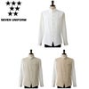 DJ2634 ベスト SEVEN UNIFORM セブンユニフォーム S～3L ギャバジン ポリエステル100%
　　-0 ホワイトのみ SR加工
