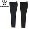 DL2993 テーパードパンツ SEVEN UNIFORM セブンユニフォーム 5～17 平二重織 ポリエステル90%・トリアセテート10%