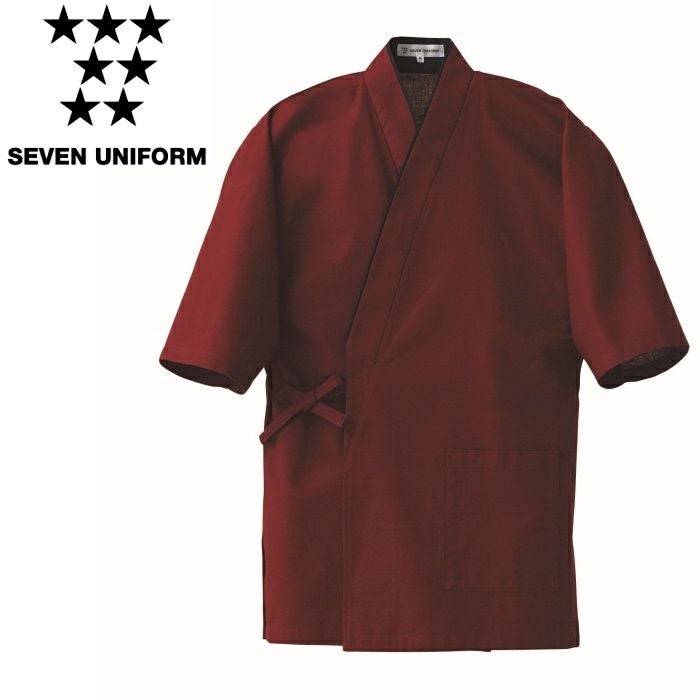 EC3200 ハッピーコート SEVEN UNIFORM セブンユニフォーム M～LL 紬 綿100%