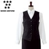 EJ3346 ベスト SEVEN UNIFORM セブンユニフォーム 7～15 ジャガード 綿50%・ポリエステル50%