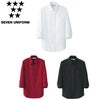 CH4418 7分袖シャツ SEVEN UNIFORM セブンユニフォーム 5～15 ブロード ポリエステル85%・綿15%