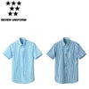 CH4461 ボタンダウンシャツ SEVEN UNIFORM セブンユニフォーム SS～5L ポプリン ポリエステル65%・綿35%