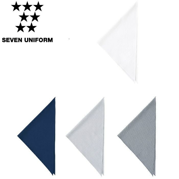 JY4742 三角巾 SEVEN UNIFORM セブンユニフォーム フリー サッカー 綿50%・ポリエステル30%・複合繊維（ポリエステル）20%
