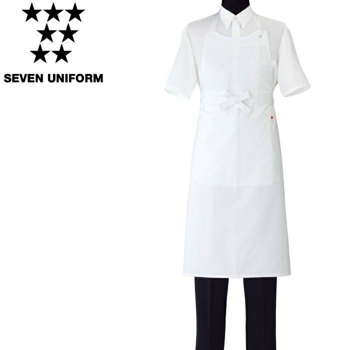 QT7328 エプロン SEVEN UNIFORM セブンユニフォーム フリー カツラギ