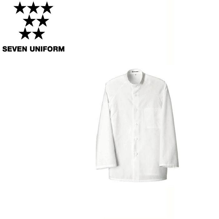 UA7502 コート SEVEN UNIFORM セブンユニフォーム SS～6L 交織タッサーポプリン ポリエステル80%・綿20%