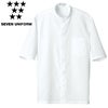 WH7604 5分袖シャツ SEVEN UNIFORM セブンユニフォーム S～5L ポプリン ポリエステル65%・綿35%