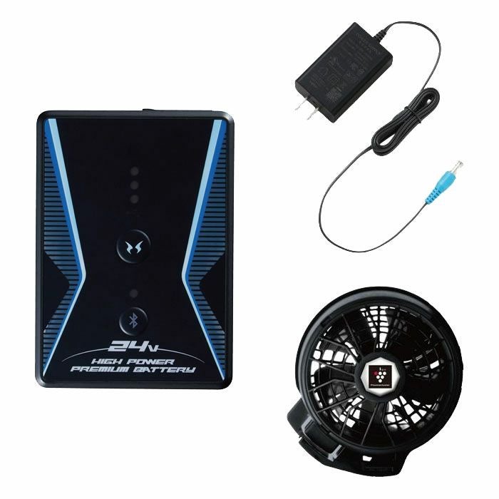 RD9390PJ＋RD9330PC リチウムイオンバッテリーとプラズマクラスターファンのフルセット