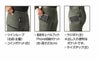672 カーゴパンツ（ユニセックス） BURTLE バートル 秋冬作業服 作業着 SS～8L ポリエステル65％・綿33％・ポリウレタン2％ T/Cストレッチツイル