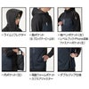 3230 ストレッチパーカ（ユニセックス） BURTLE バートル 防寒着 S～XXL ポリエステル100％ ストレッチニット