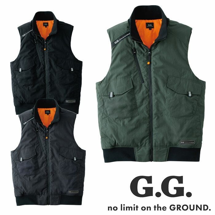 SOWA|桑和|G.GROUND|0474-06 防寒ベスト|作業服通販SSS-UNIFORM