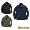 TR108 防風ストレッチプルオーバー EVENRIVER イーブンリバー 秋冬作業服 作業着 M～4L ポリエステル100％