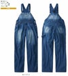 RE22336 オーバーオール SUN-S サンエス 秋冬作業服 サロペット S～5L 綿100％ 10ozデニム