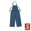 19 デニムエプロンパンツ SHINMEN シンメン 秋冬作業服 作業着 FREE 素材：綿100%