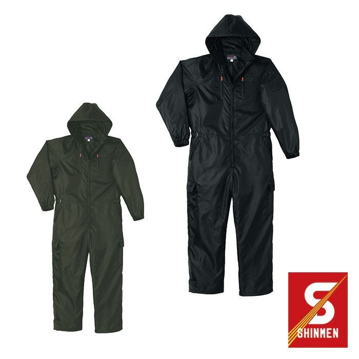 227 防寒円管服 SHINMEN シンメン 秋冬作業服 作業着 M～5L 素材：ポリエステル 100%（リップストップ）