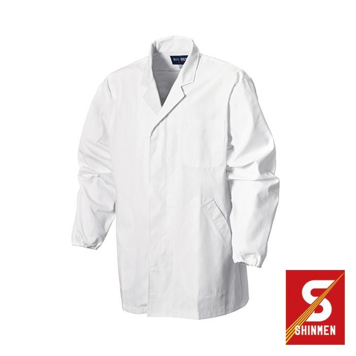 11000 男性用襟付き長袖 SHINMEN シンメン 秋冬作業服 作業着 S～4L 素材：ポリエステル65%・綿35%（ポプリン）