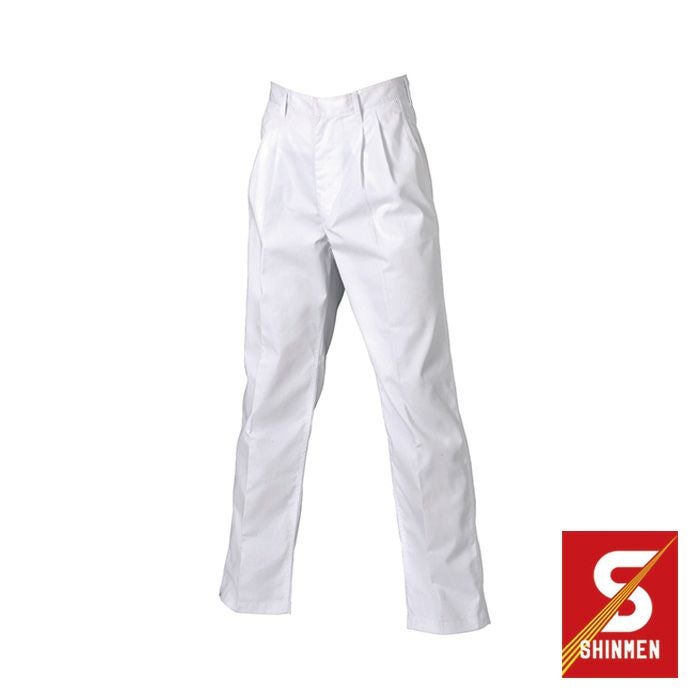 19000 男性用
ツータックパンツ SHINMEN シンメン 秋冬作業服 作業着 73～111 素材：ポリエステル65%・綿35%（ツイル）
