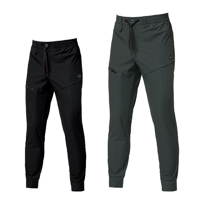 4099 ジョガーパンツ ユニセックス BURTLE バートル 春夏作業服 作業着　S～XXL ナイロン80％・ポリウレタン20％ ストレッチトリコット