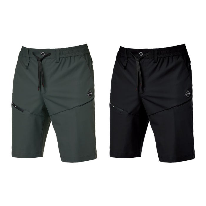 4100 ショートパンツ ユニセックス BURTLE バートル 春夏作業服 作業着 ハーフパンツ S～XXL ナイロン80％・ポリウレタン20％ ストレッチトリコット