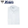 15155 長袖ボタンダウン XEBEC ジーベック 春夏作業服 作業着 S～4L ポリエステル50％・綿50％ 先染めストライプ