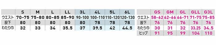 3478-09 スラックス 桑和 SOWA 春夏作業服 作業着 GS～G3L S～6L ポリエステル80％・綿20％ ドビー