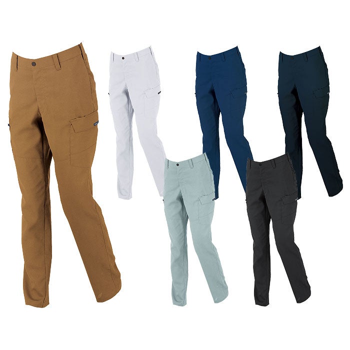 1519 レディスピタリティラットズボン XEBEC ジーベック 春夏作業服 作業着 7号～19号 ポリエステル95％・綿5％ エコストレッチサマー裏綿