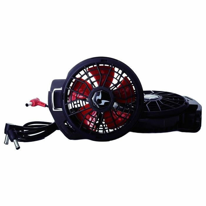 RD9220HN ハイパワーフラットファンセット（ファン2個・ケーブル1本） サンエス ビックボーン 大川被服 アタックベース 春夏作業服 作業着 空調風神服専用