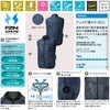 KF92442 ベスト サンエス SUN-S 空調風神服専用 春夏 作業服 作業着 S～5L ポリエステル100％