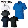 6065 ドライショートスリーブポロシャツ TSDESIGN 藤和 TSデザイン 作業服 春夏 半袖ポロシャツ 作業着 SS～6L ポリエステル100％ TSストロングツイスト180
