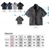 EBA6248 半袖ジャケット BIGBORN ビッグボーン EARLYBIRDarno 春夏作業服 作業着 S～6L ポリエステル65％・綿35％ BANGEE TECH サマーツイル