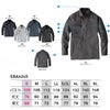 EBA6245 長袖シャツ BIGBORN ビッグボーン EARLYBIRDarno 春夏作業服 作業着 S～6L ポリエステル65％・綿35％ BANGEE TECH サマーツイル