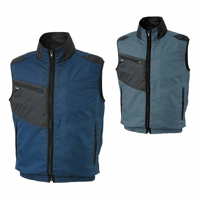 KF95990 ベスト サンエス SUN-S 空調風神服専用 春夏 作業服 作業着 S～8L ポリエステル100％