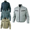 KF93900 長袖ブルゾン サンエス SUN-S 空調風神服専用 春夏 作業服 作業着 M～5L ポリエステル35％・綿64％・複合繊維1％