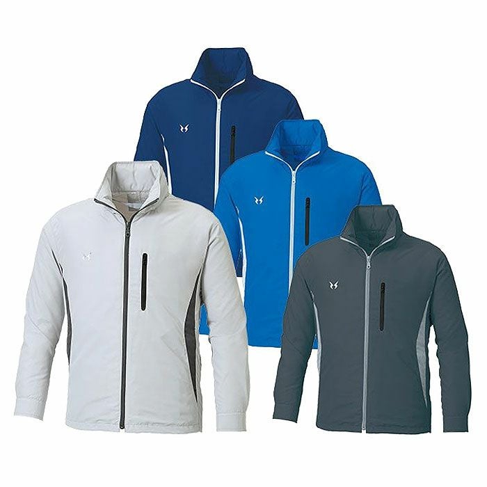 KF90520S フード付スタッフジャンパー サンエス SUN-S 空調風神服専用 春夏 作業服 作業着 M～5L ポリエステル100％