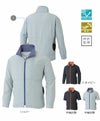 KF91620 袖取り外し長袖ブルゾン サンエス SUN-S 空調風神服専用 春夏 作業服 作業着 S～5L ポリエステル100％