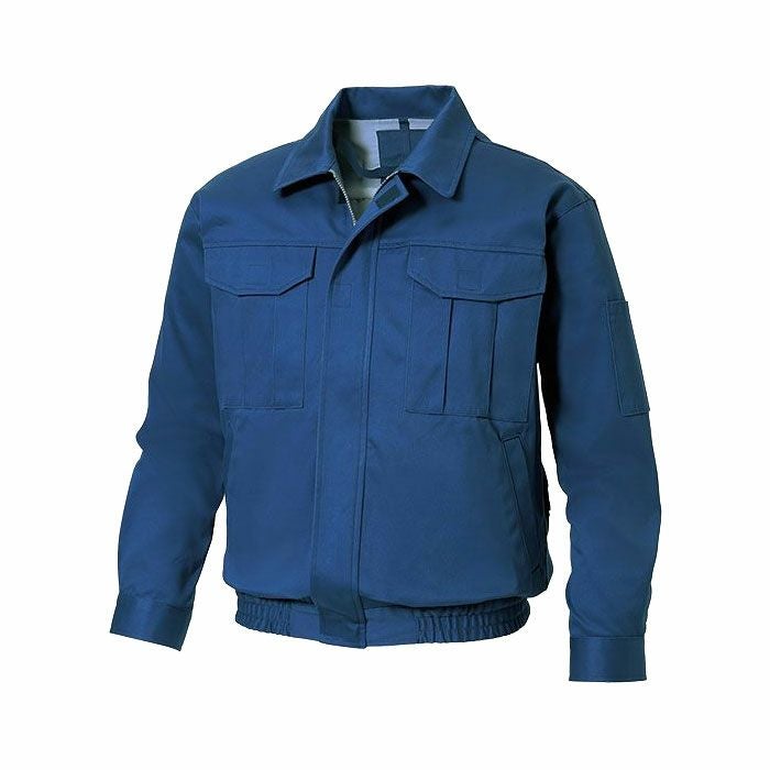 KF90600 長袖ワークブルゾン サンエス SUN-S 空調風神服専用 春夏 作業服 作業着 M～5L 綿100％