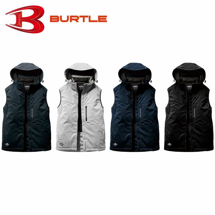 BURTLE|バートル|3264 ストレッチフーディ防寒ベスト|SSS-UNIFORM