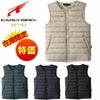 EBA819 クルーネック防寒ベスト BIGBORN ビッグボーン 秋冬作業服 作業着 防寒着 防寒ウェア S～5L ナイロン100％ コーデュラハイマルチリップ高密度タフタ