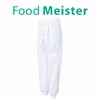 FX71376J 男性用混入だいきらい横ゴム・裾口ジャージパンツ 工場白衣 SUN-S サンエス FoodMeister 白衣 春夏 S～5L ポリエステル65％・綿35％