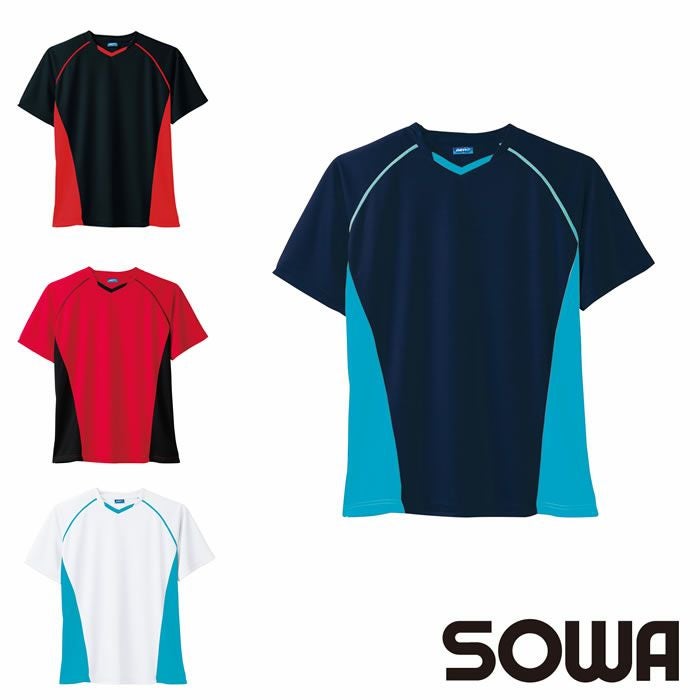 SOWA|桑和|50403 半袖Tシャツ 胸ポケット無し|作業服専門店SSS-UNIFORM