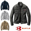 661 ジャケット（ユニセックス） BURTLE バートル 秋冬作業服 作業着 S～5L ポリエステル65％・綿35％ T/Cストレッチツイル