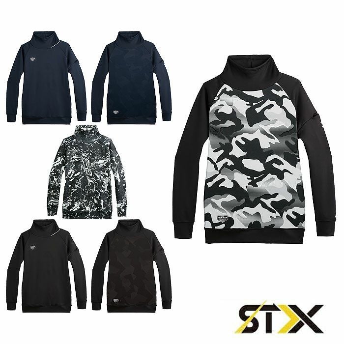 0746 フィナルスムースフィッタートルロングスリーブ SHINMEN シンメン STX-FEG 秋冬 作業服 作業着 ニット S～5L ポリエステル90％・ポリウレタン10％