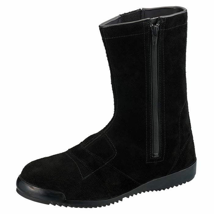 3055 半長靴 黒床 Simon シモン 安全靴 安全半長靴 24.5cm～28.0cm