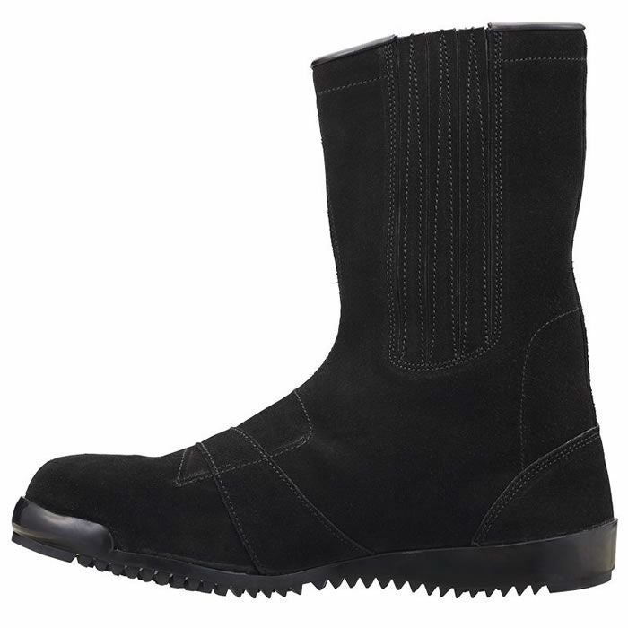 3055 半長靴 黒床 Simon シモン 安全靴 安全半長靴 24.5cm～28.0cm