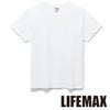 MS1141W 5.3オンスユーロTシャツ（ホワイト） LIFEMAX BONMAX 作業服 作業着 カジュアルウェア 110～XXXL 綿100％ 天竺